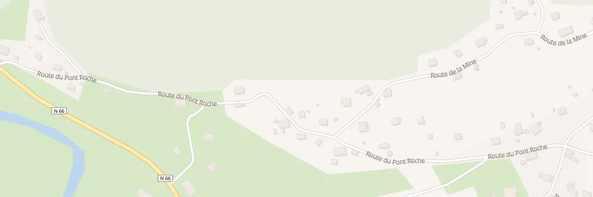 Plan du 17 Rte du Pont Roche à Ferdrupt