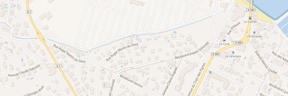 Plan du 193 Rue Roger MARTIN DU GARD à Fréjus