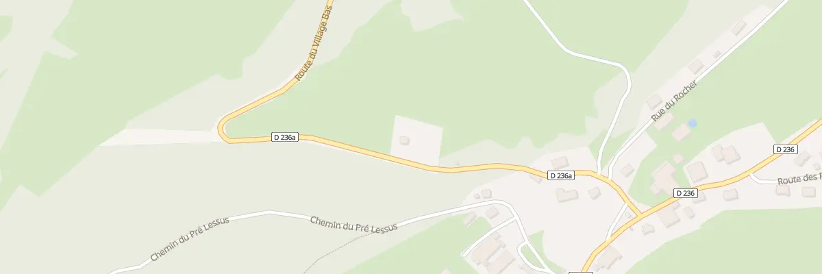 Plan du 6 Rte du Village Bas à Saint-Julien-lès-Russey