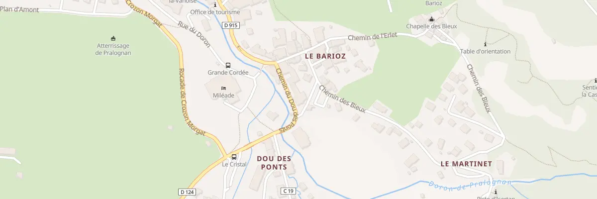 Plan du 5221A Res Le Barioz à Pralognan-la-Vanoise