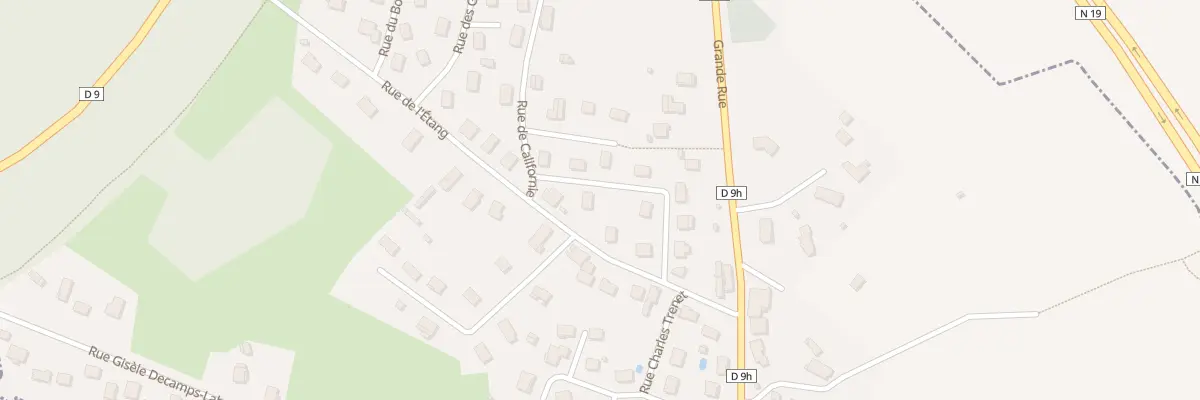 Plan du 7 Rue de la Grande Berce à Couthenans