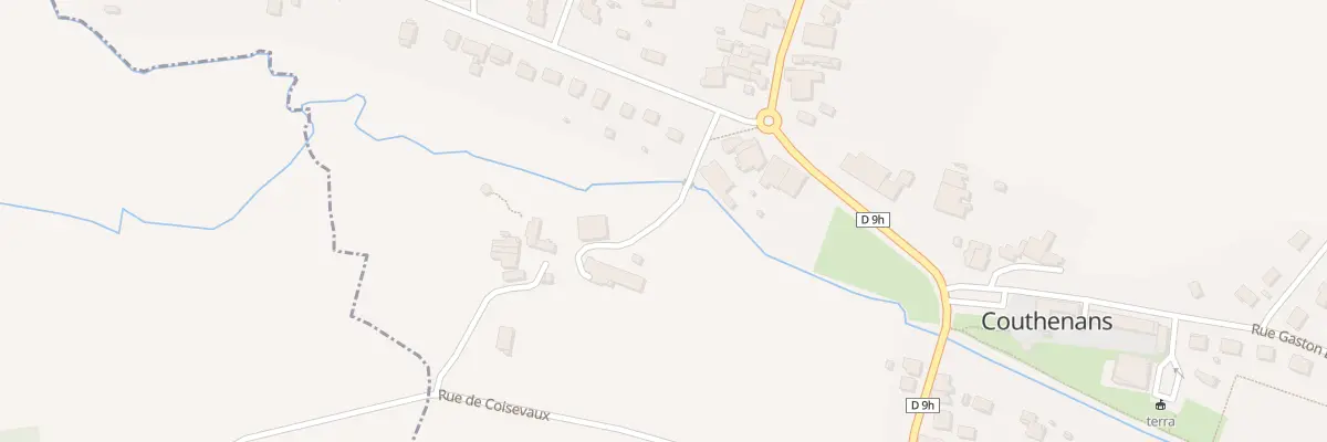 Plan du 7 Che du Moulin à Couthenans