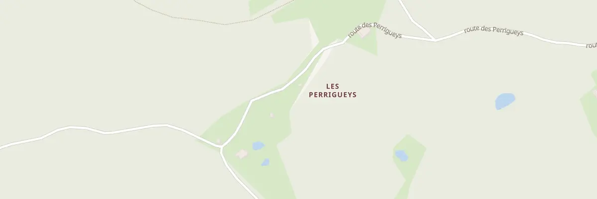 Plan du 5041 Les Perrigueys à Servance-Miellin