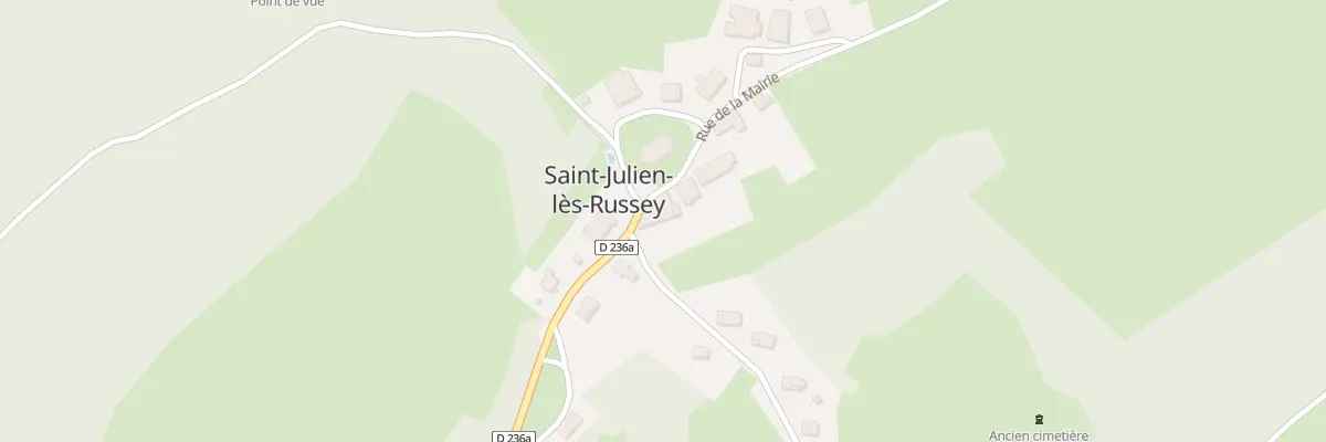 Plan du 2 Rue de la Mairie à Saint-Julien-lès-Russey