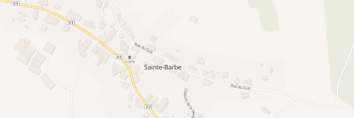 Plan du 17 Rue du Gué à Sainte-Barbe