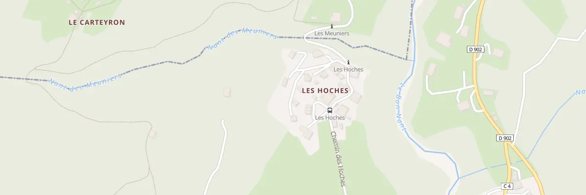 Plan du 673 Che des Hoches aux Contamines-Montjoie