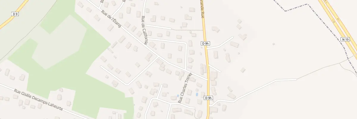 Plan du 1 Rue de la Grande Berce à Couthenans