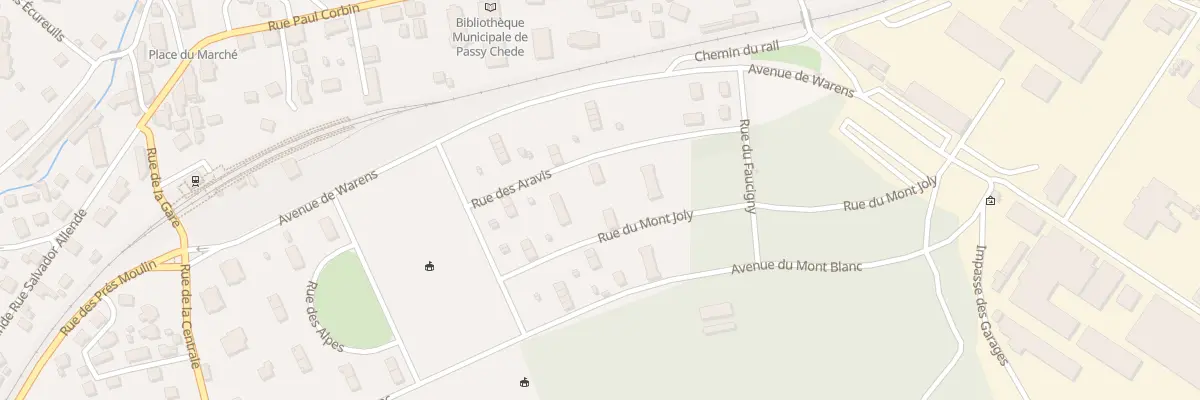 Plan du 97 Rue du mont joly à Passy