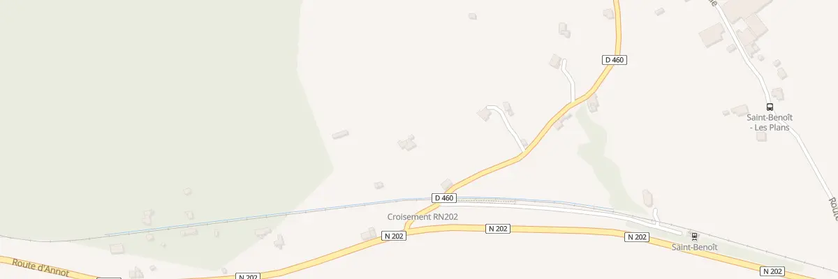 Plan du 5036 La Ribiere à Saint-Benoît