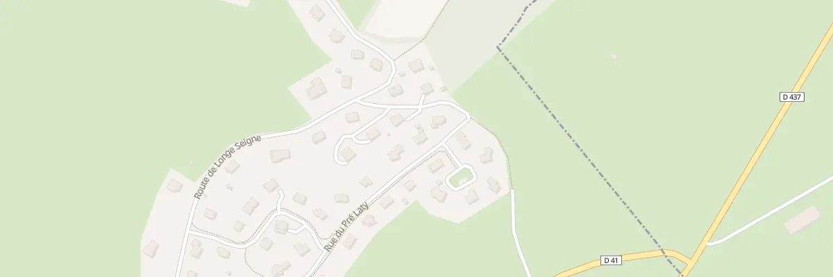 Plan du 7 Rue du Pré Laty à Bonnétage