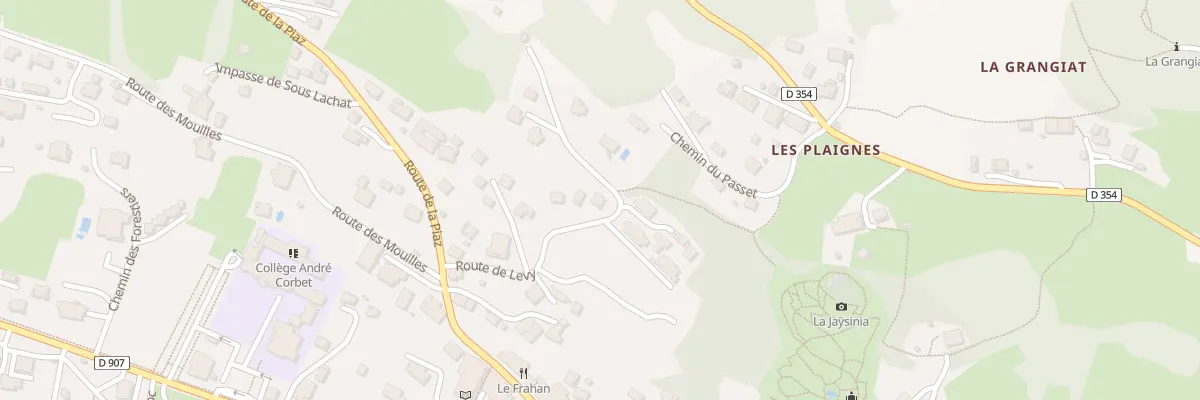 Plan du 145 Rte de Levy à Samoëns