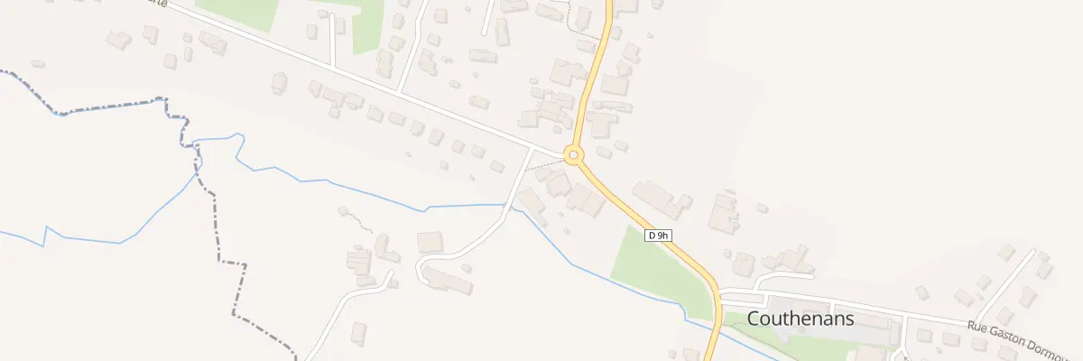 Plan du 3 Che du Moulin à Couthenans