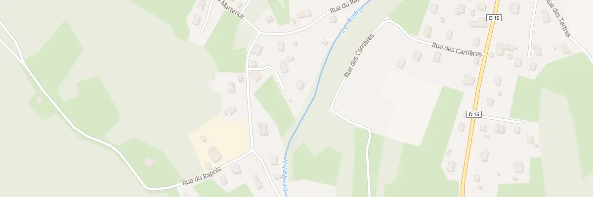 Plan du 42T Rue du Rapois à Plancher-Bas
