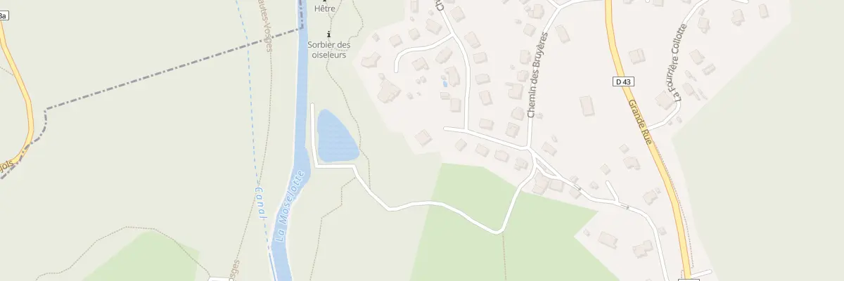 Plan du 9 Che de Crosery à Thiéfosse