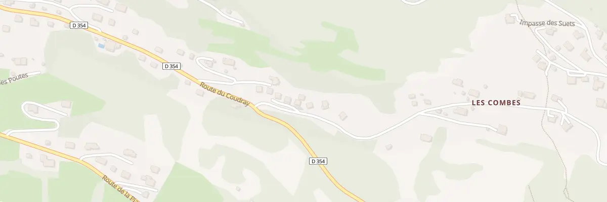 Plan du 77 Rte des Combes de Chantemerle à Samoëns