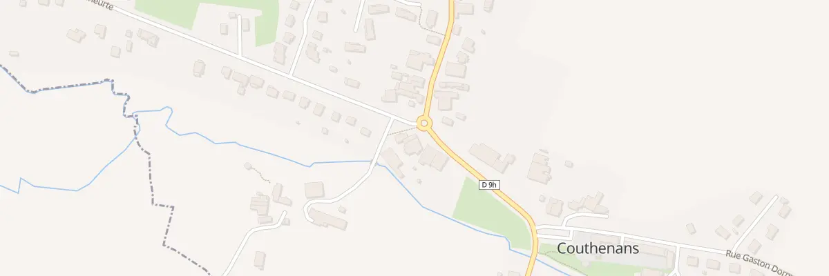 Plan du 1 Che du Moulin à Couthenans