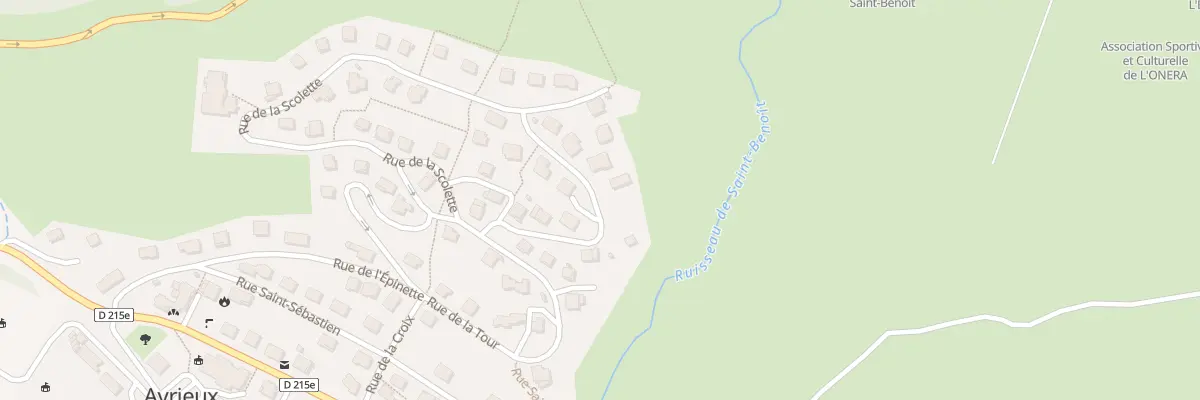 Plan du 150 Rue de la Cascade à Avrieux