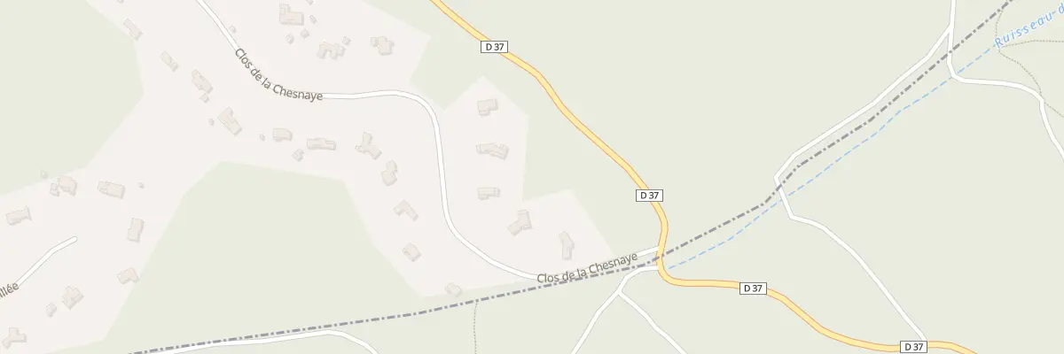 Plan du 20 Clos de la Chesnaye à Mons