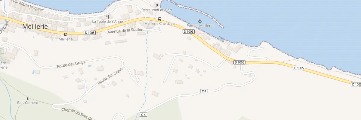 Plan du 5121 Pre Fournet à Meillerie