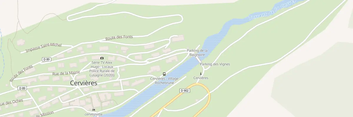 Plan du 5067 Le Chef Lieu à Cervières