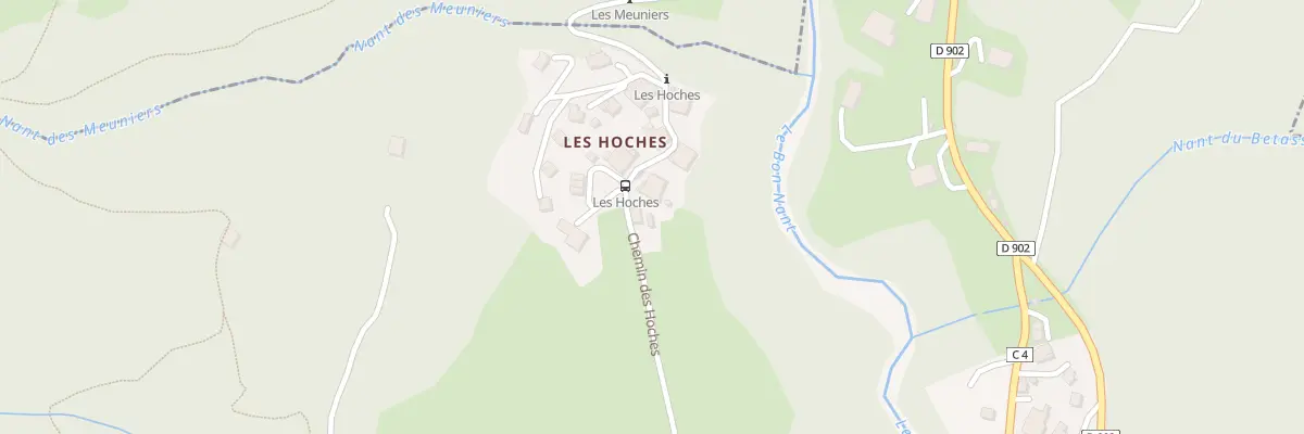 Plan du 412 Che des Hoches aux Contamines-Montjoie