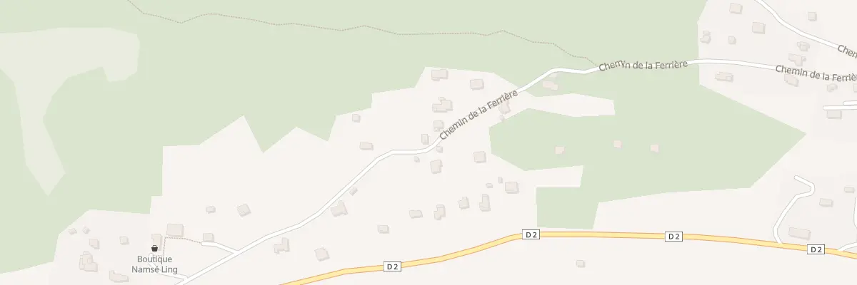 Plan du 439 Che de la Ferrière à Valderoure