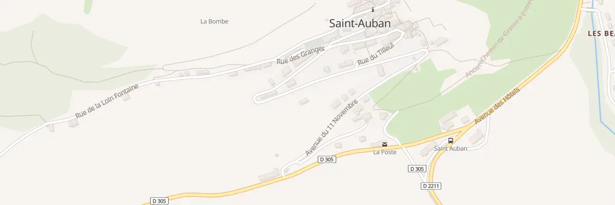 Plan du 270 Av du 11 Novembre à Saint-Auban