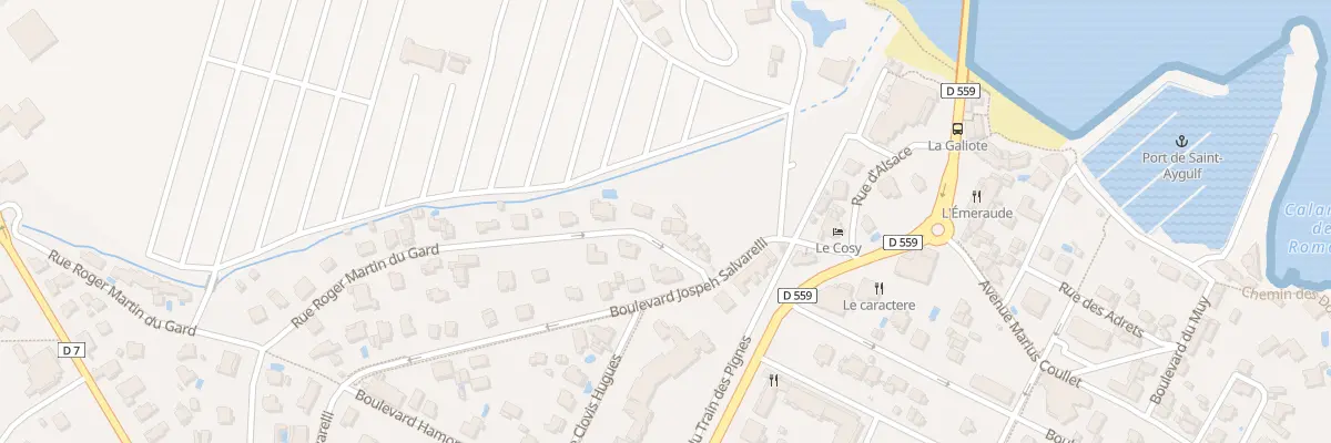 Plan du 34 Rue Roger MARTIN DU GARD à Fréjus