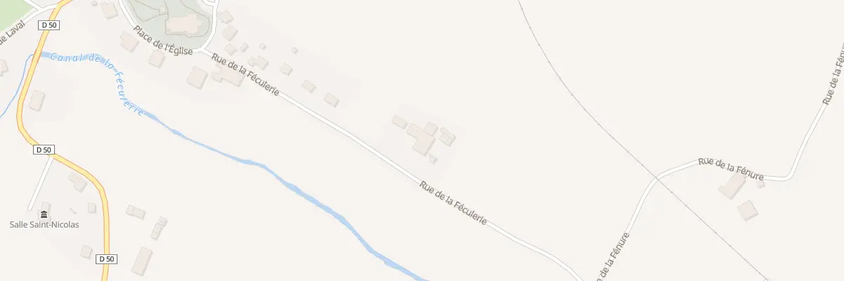 Plan du 5 Rue de la Féculerie à Champ-le-Duc