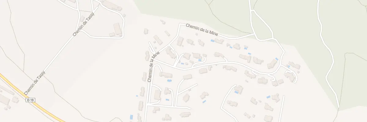 Plan du 5989 Che de la Mine à Tourrettes