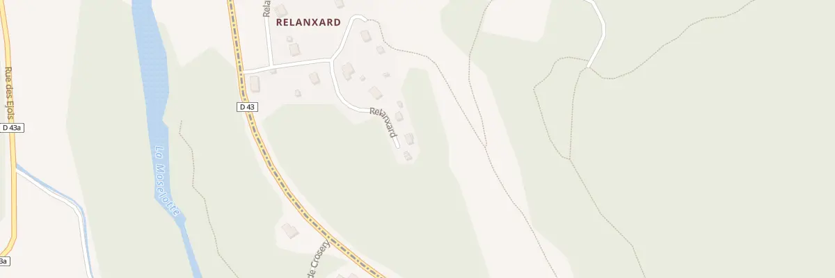 Plan du 10 Relanxard à Basse-sur-le-Rupt