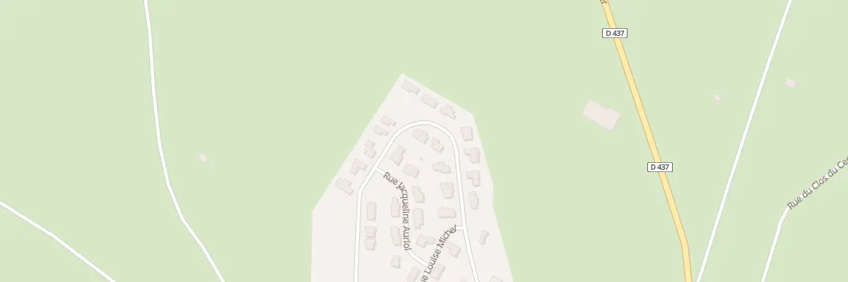 Plan du 9 Rue de la Paturotte au Russey