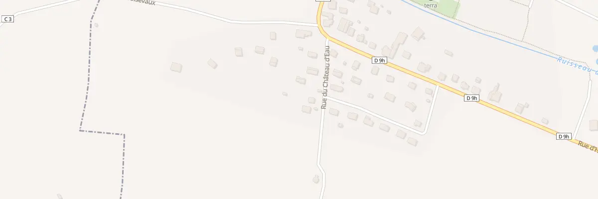 Plan du 10 Rue du Château d’Eau à Couthenans