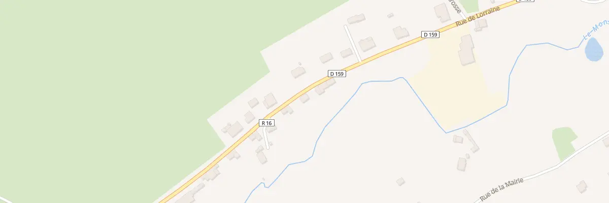 Plan du 11 Rue de Lorraine à Saint-Benoît-la-Chipotte