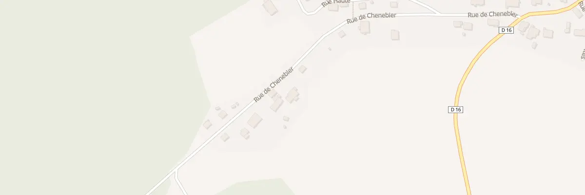 Plan du 21 Rue de Chenebier à Échavanne