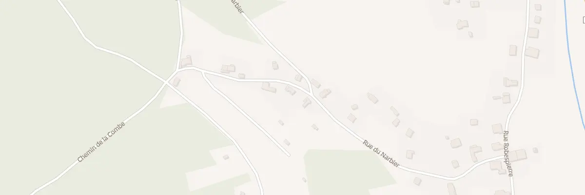 Plan du 1 Rue des Creuses à Plancher-Bas