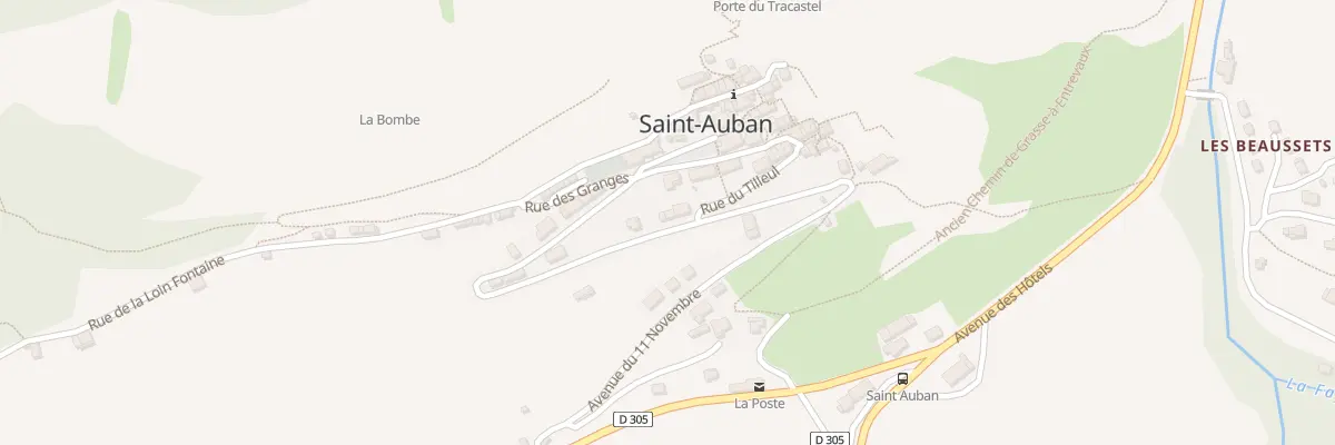 Plan du 325 Av du 11 Novembre à Saint-Auban