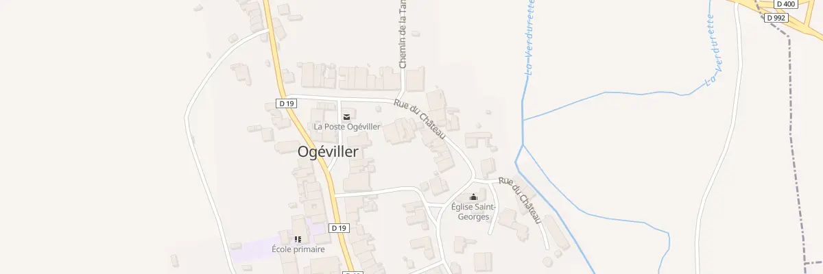 Plan du 8 Rue du Château à Ogéviller