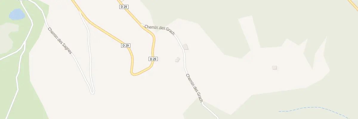 Plan du 2480 Che des Grach à La Condamine-Châtelard