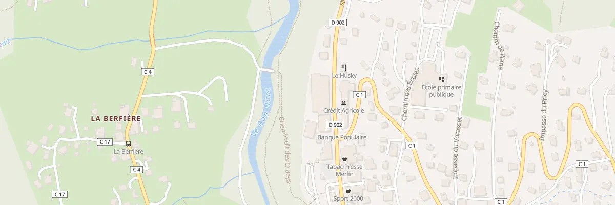 Plan du 115 Rte de Saint-gervais aux Contamines-Montjoie