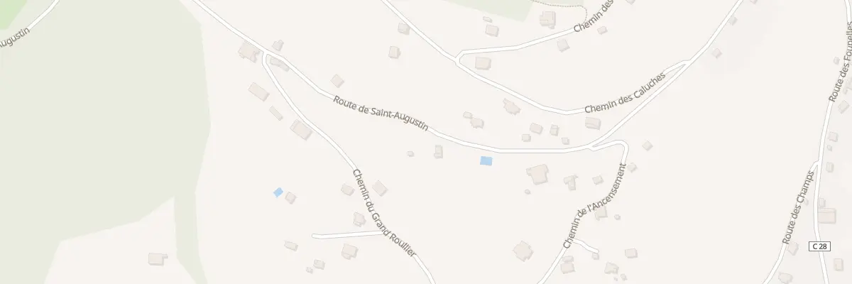 Plan du 21 Rte de St Augustin à La Forge