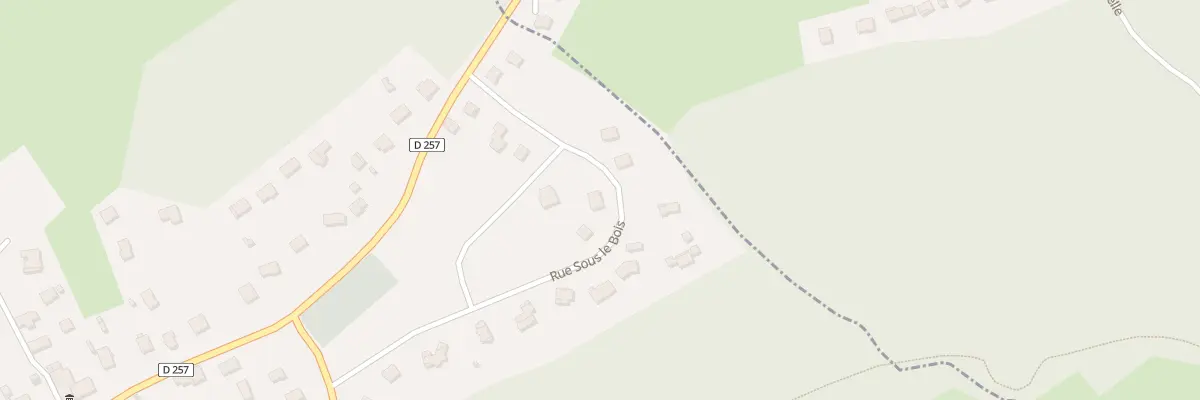 Plan du 7 Rue sous le Bois à Étouvans