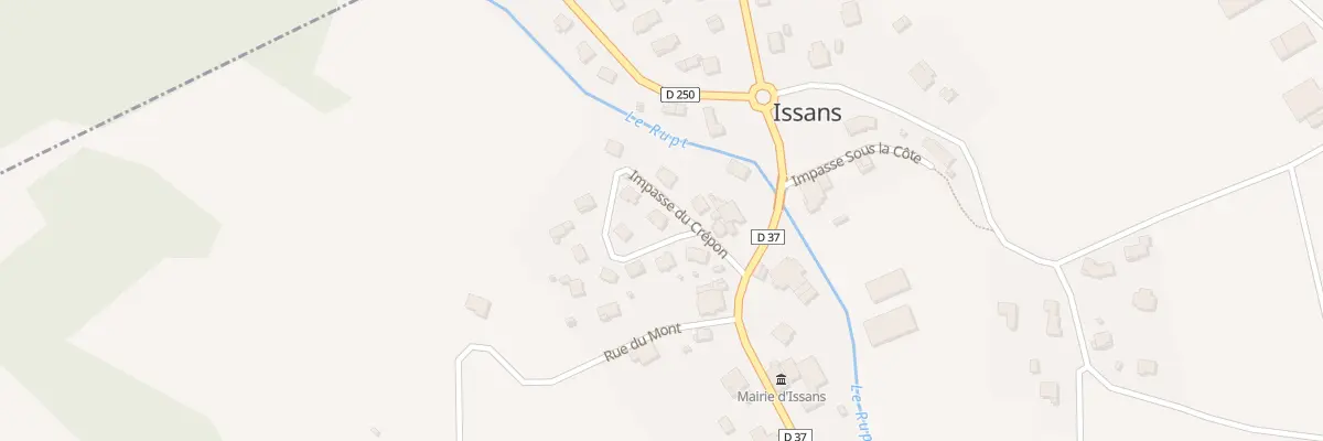 Plan du 1 Imp du Crépon à Issans