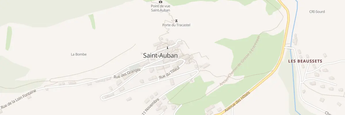 Plan du 1 Rue du 8 Mai à Saint-Auban
