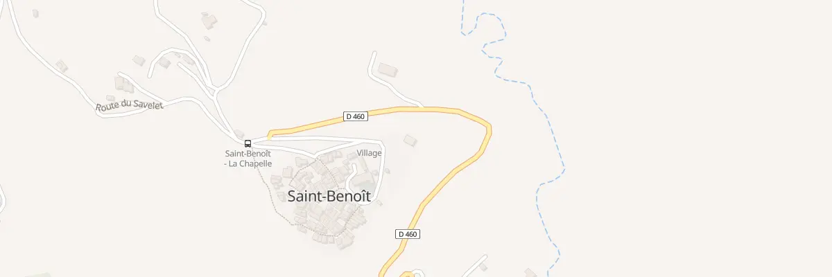 Plan du 5086A Les Costes à Saint-Benoît
