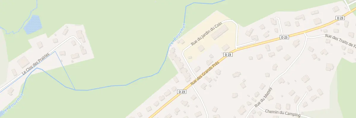 Plan du 17 Rue du Jardin du Coin à Vagney