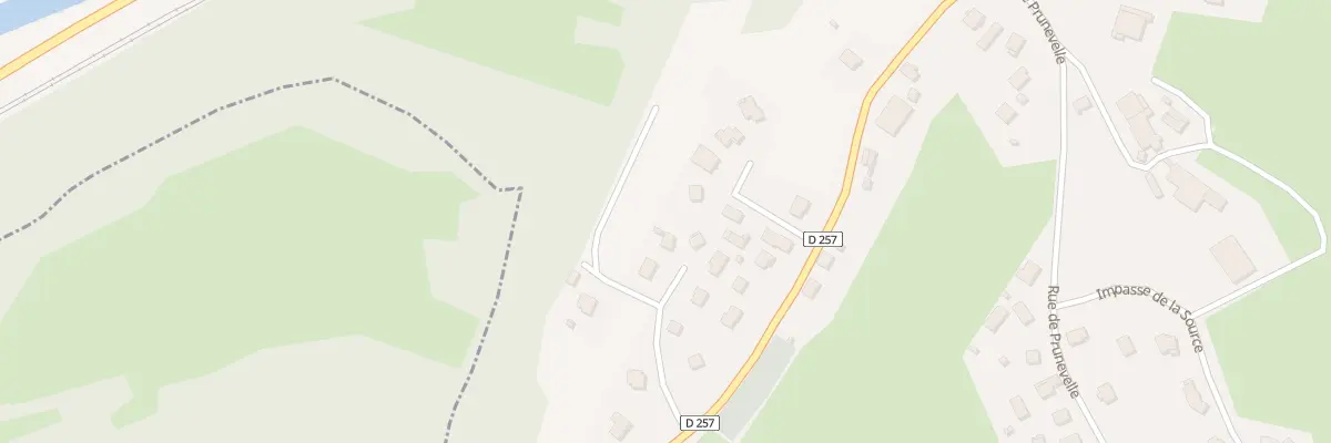 Plan du 6 Che de Ronte Essert à Dampierre-sur-le-Doubs