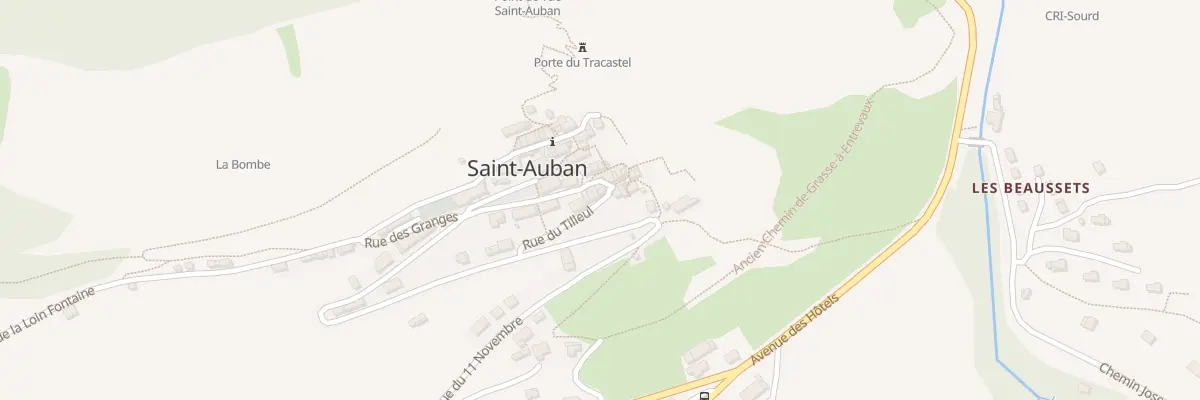 Plan du 3 Rue du Tilleul à Saint-Auban