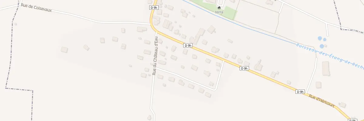 Plan du 5 Rue du Château d’Eau à Couthenans