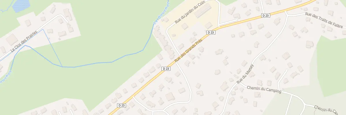 Plan du 1 Rue du Jardin du Coin à Vagney
